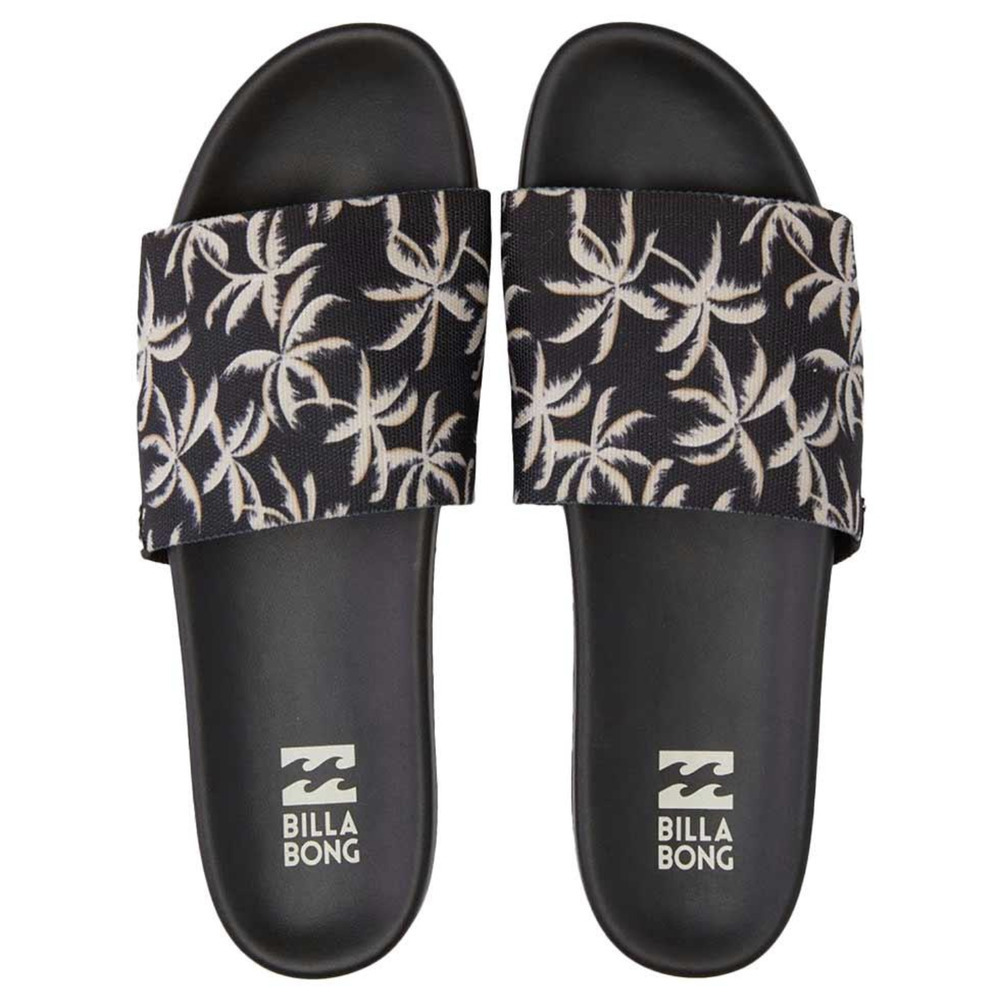 Billabong Surf Retreat Slide Sandals Black Size 10